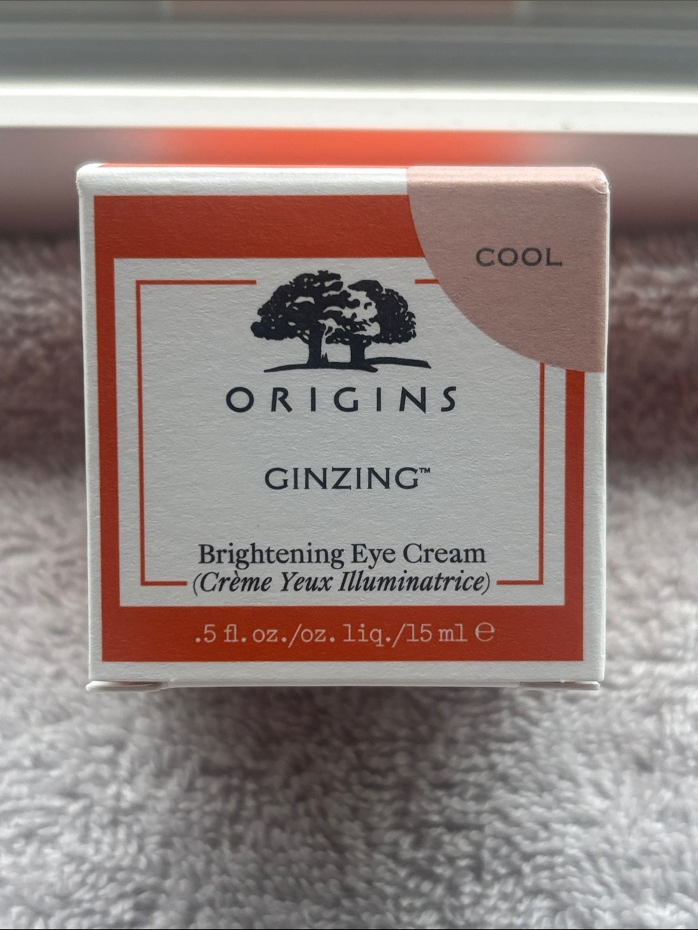 Origins GinZing Brightening Eye Cream - Orange/Pink
